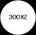300 Kč